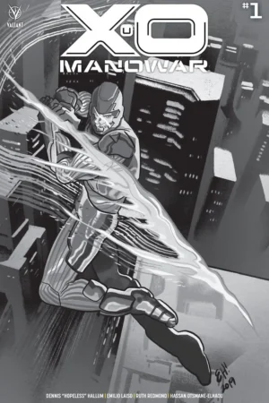 X-O Manowar (2020) #1 Stadium Comics Exclusive B&W