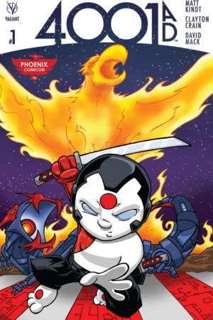 4001 A.D. (2016) #1 Phoenix Comicon Jeff Piña Exclusive