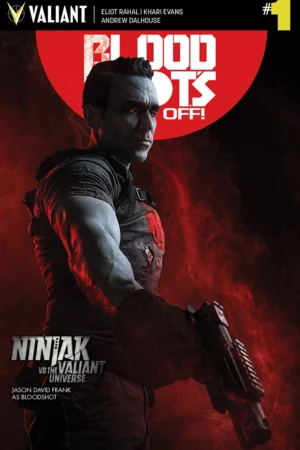 Bloodshot's Day Off (2017) #1 Ninjak vs. the Valiant Universe Variant