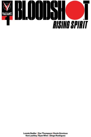 Bloodshot Rising Spirit (2018) #1 Blank