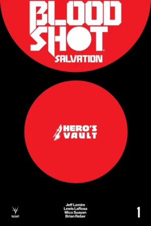 Bloodshot Salvation (2017) #1 Hero's Vault's Retailer Exclusive Store Logo Cover