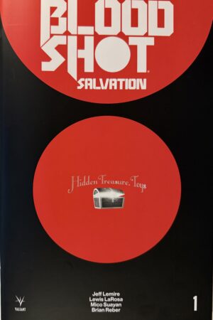 Bloodshot Salvation (2017) #1 Hidden Treasure Toys Store Logo Cover